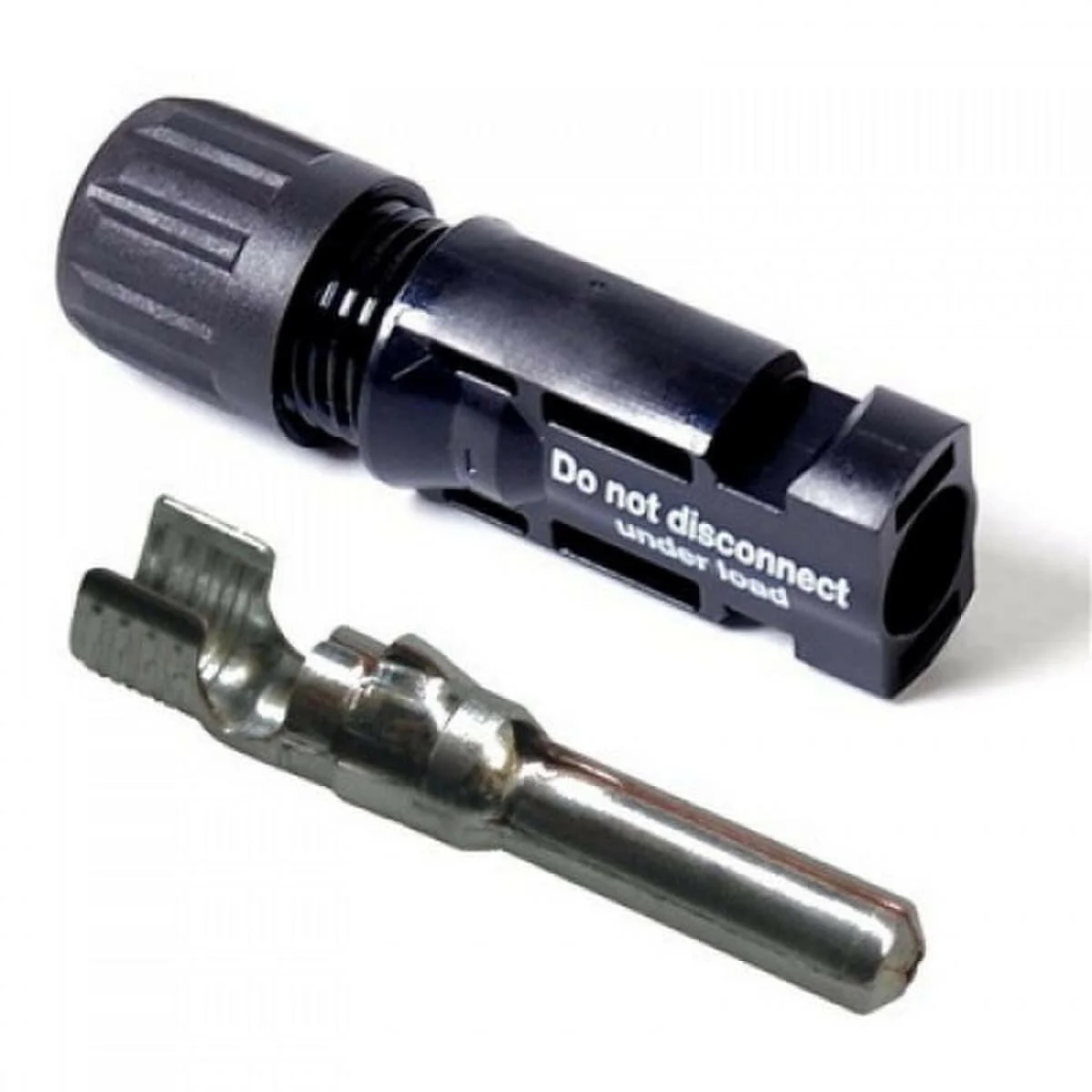 MC Staubli PV-KST4/6II-UR Series 5.5 to 9 mm OD #10/12 AWG PV Wire Multi-Contact MC4 Male Connector with Boot